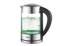 Fierbator digital ZILAN ZLN-3949 - 2200W, 1.7L, control temperatura 5 trepte, iluminare LED, sticla-inox
