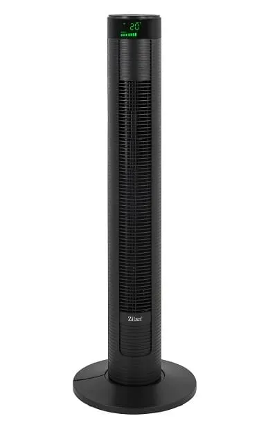 Ventilator turn Zilan ZLN-3901 cu telecomanda, timer 12h, termometru digital si 3 viteze - 45W