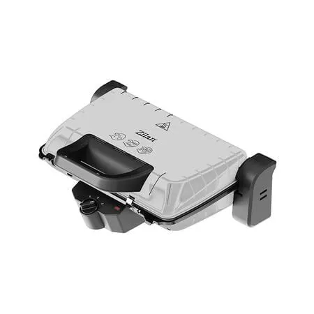 Sandwich Maker si Grill Zilan ZLN-4021, 1600W, termostat reglabil, placi antiaderente din inox
