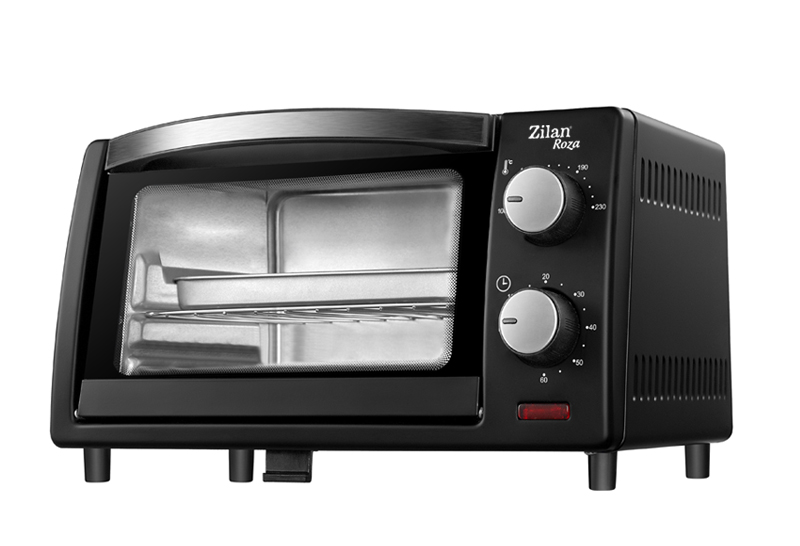 Mini cuptor electric Zilan-Roza ZLN-4328, 9L, 800W, timer 60 min, geam dublu