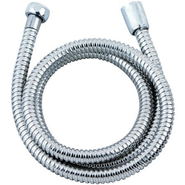 Furtun dus spiral extensibil 2m ZILAN ZLN-8113 - inox cromat Premium