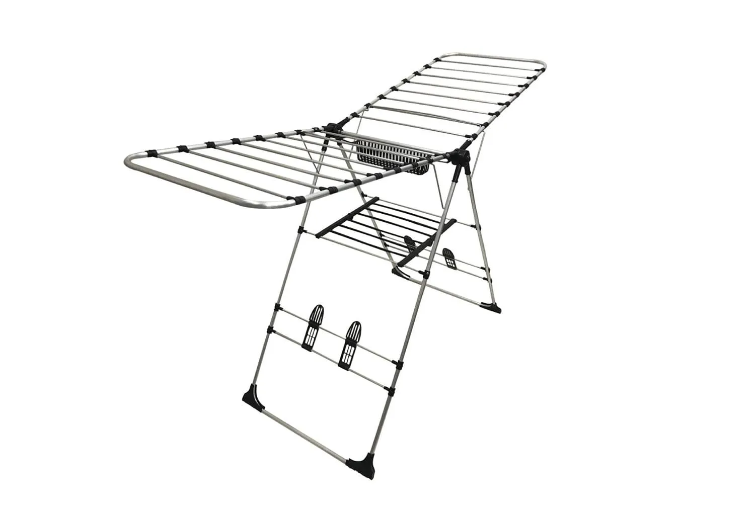 Uscator rufe din aluminiu Argento-Plus ZLN0652, 24m suprafata uscare, pliabil si extensibil