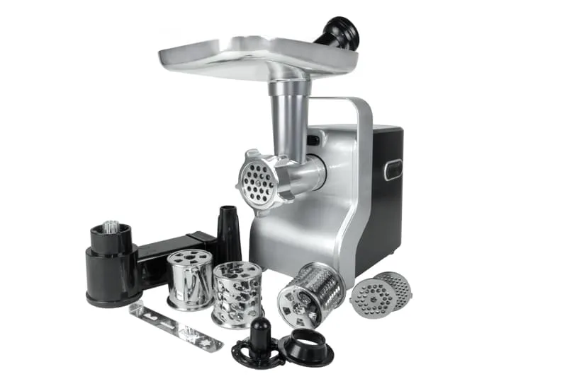 Masina de tocat carne multifunctionala ZILAN ZLN0126 - 2100W, 3 viteze, accesorii complete pentru carne si legume