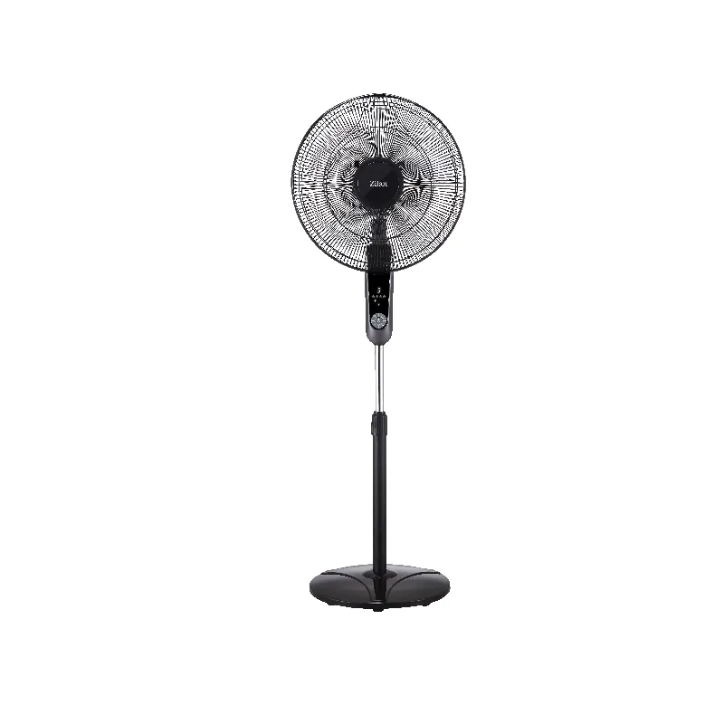 Ventilator cu picior Zilan ZLN-1185 - inaltime reglabila 115-135cm, 3 viteze, timer 8h, diametru 41cm, 60W, negru