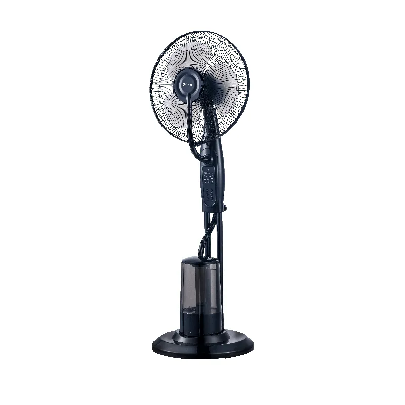 Ventilator cu pulverizare si umidificare Zilan ZLN-0966 - 75W, 3 viteze, rezervor 3.2L, telecomanda