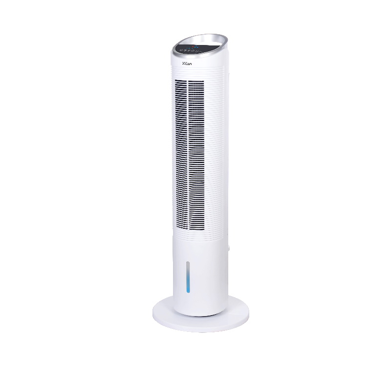 Ventilator turn smart WiFi Zilan ZLN-1010 cu racire prin apa - 60W, timer 8h, oscilatie 55°, 3 viteze, control de pe telefon