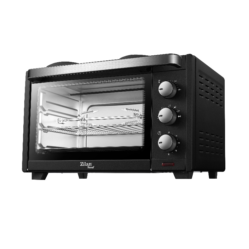 Cuptor electric Zilan ZLN-0997 YUSUF - 1600W, 28L, temperatura reglabila 100-230°C, timer 60 min, functie ventilatie