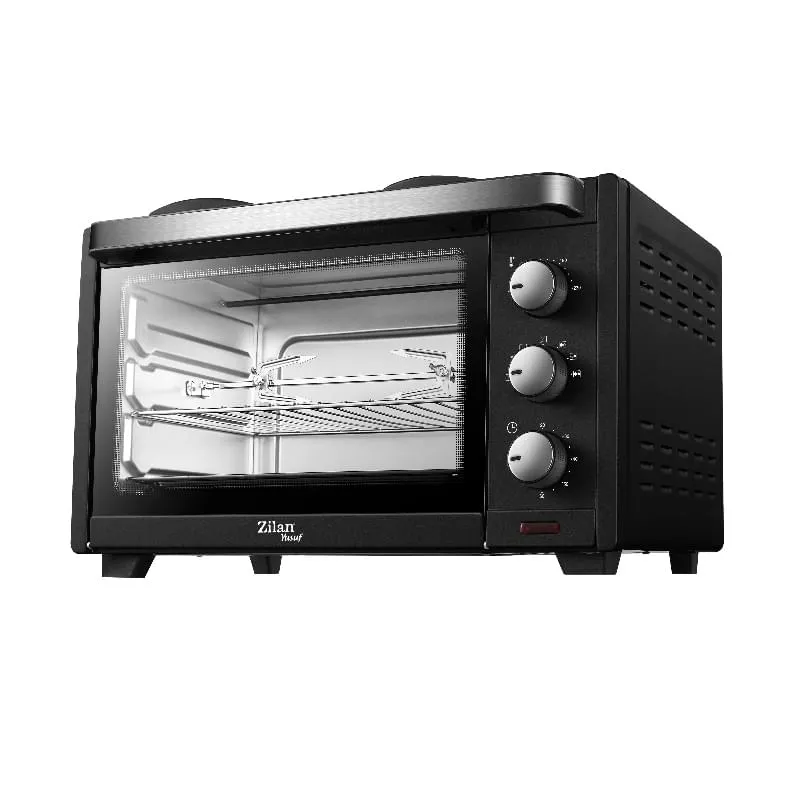 Cuptor electric Zilan ZLN-0997 YUSUF - 1600W, 28L, temperatura reglabila 100-230°C, timer 60 min, functie ventilatie