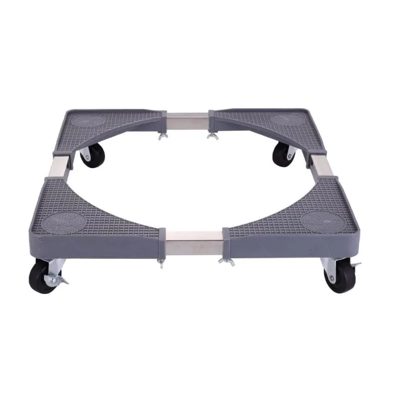 Suport reglabil cu roti pentru electrocasnice Zilan ZLN-1642 - 300kg, blocare, 46-65cm