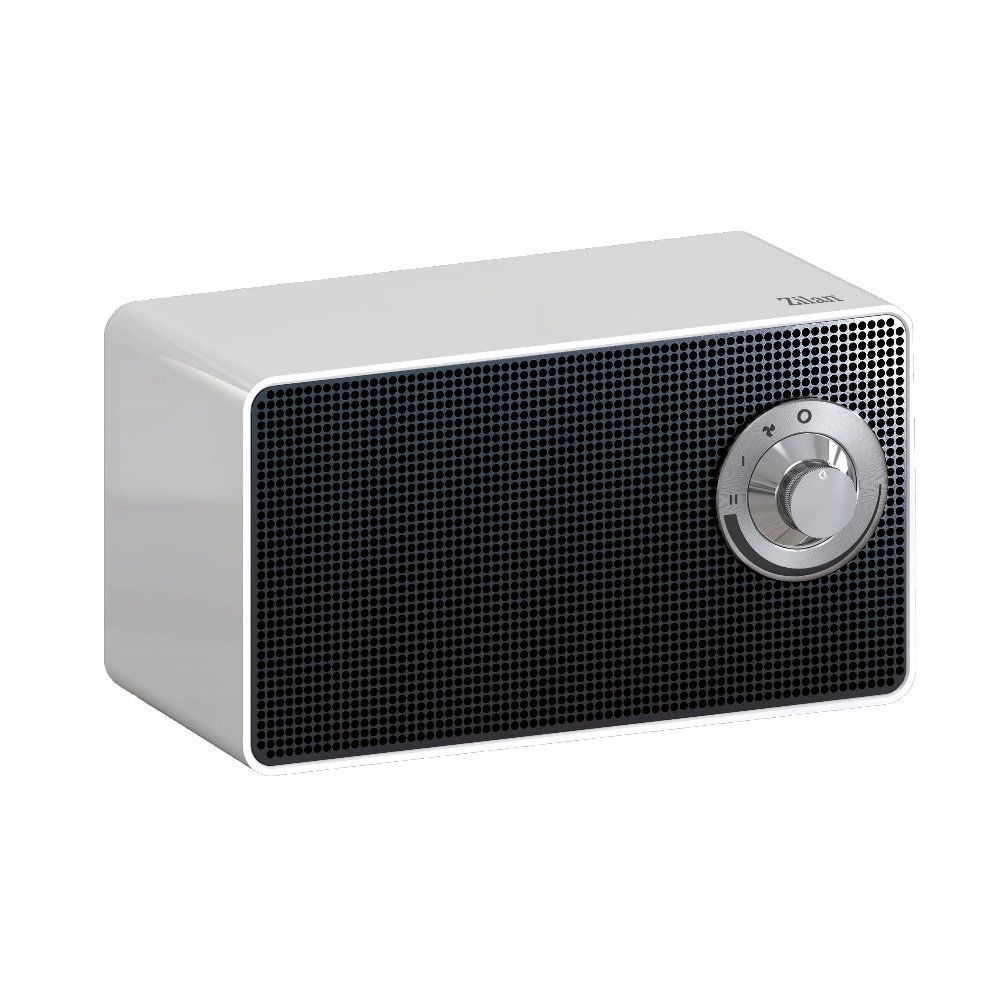 Aeroterma Ceramica Zilan ZLN2007 - 1000W, 2 Trepte de Incalzire, Termostat Reglabil, Protectie Rasturnare