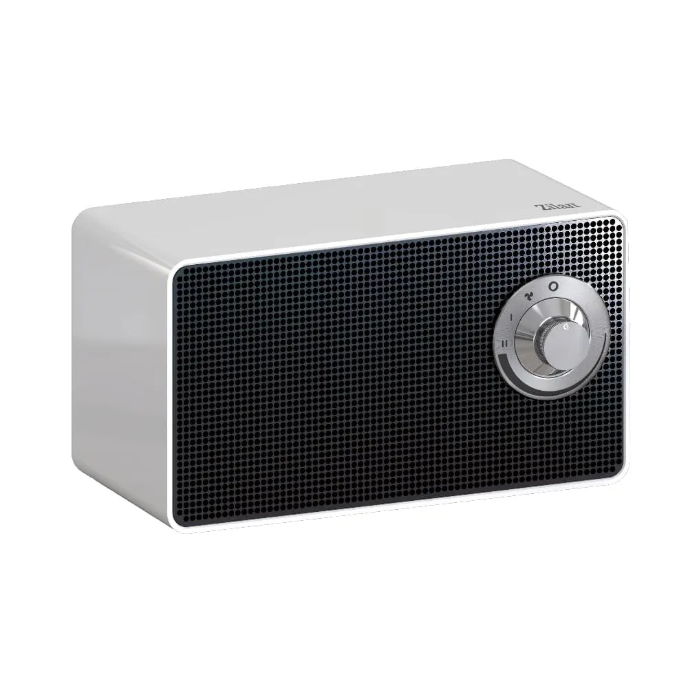 Aeroterma Ceramica Zilan ZLN2007 - 1000W, 2 Trepte de Incalzire, Termostat Reglabil, Protectie Rasturnare