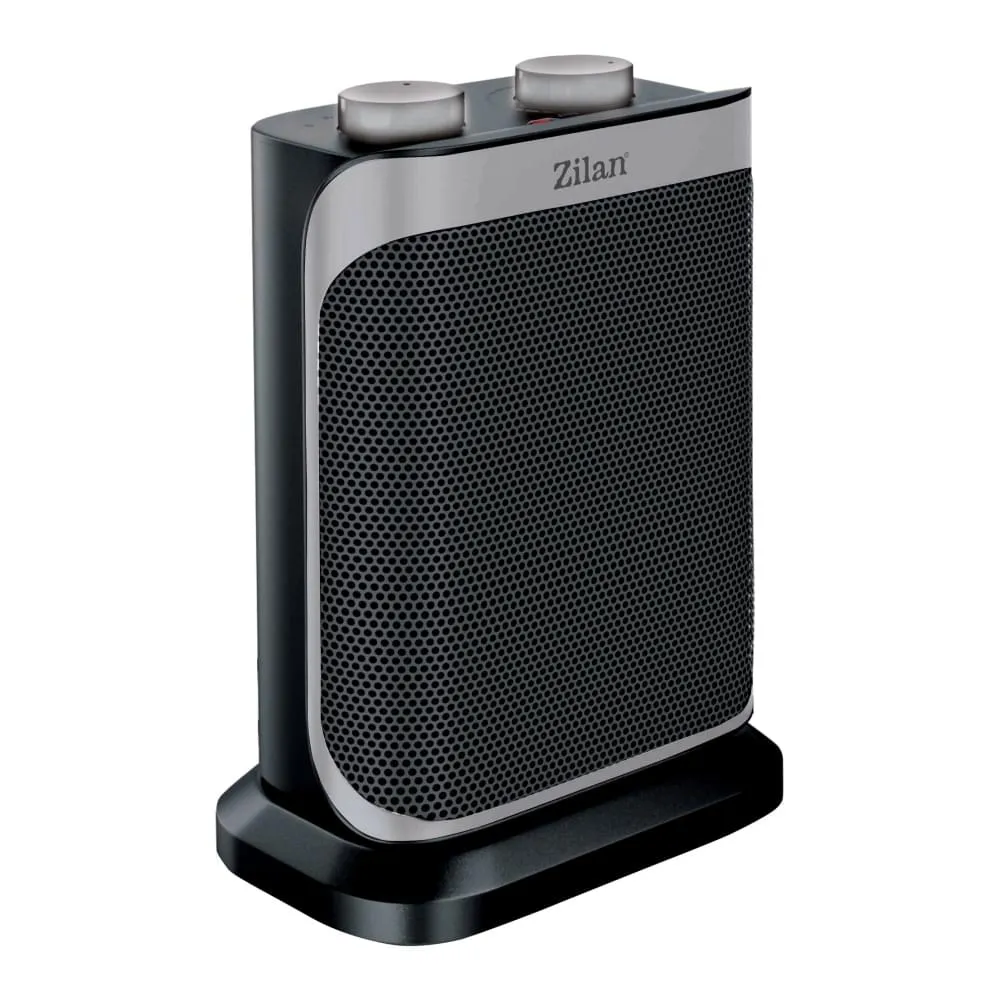 Aeroterma Ceramica Zilan ZLN2014 - 1500W, 2 Trepte Incalzire, Siguranta la Cadere, Design Compact