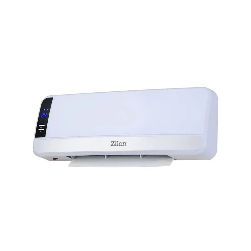 Aeroterma de perete Zilan ZLN2090, 2000W, display LED, telecomanda, programabila 12h