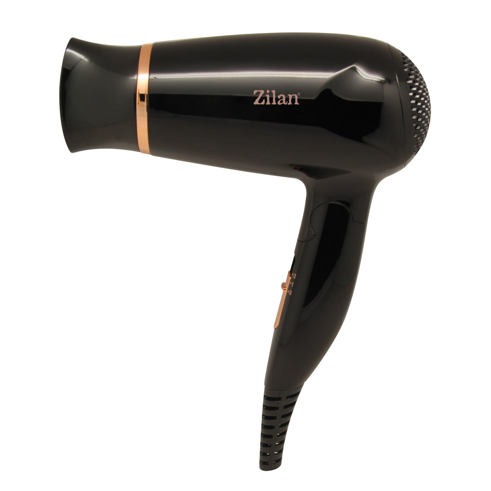 Uscator de par de calatorie Zilan ZLN2953 - maner pliabil, 1200W, 2 viteze si temperaturi + concentrator