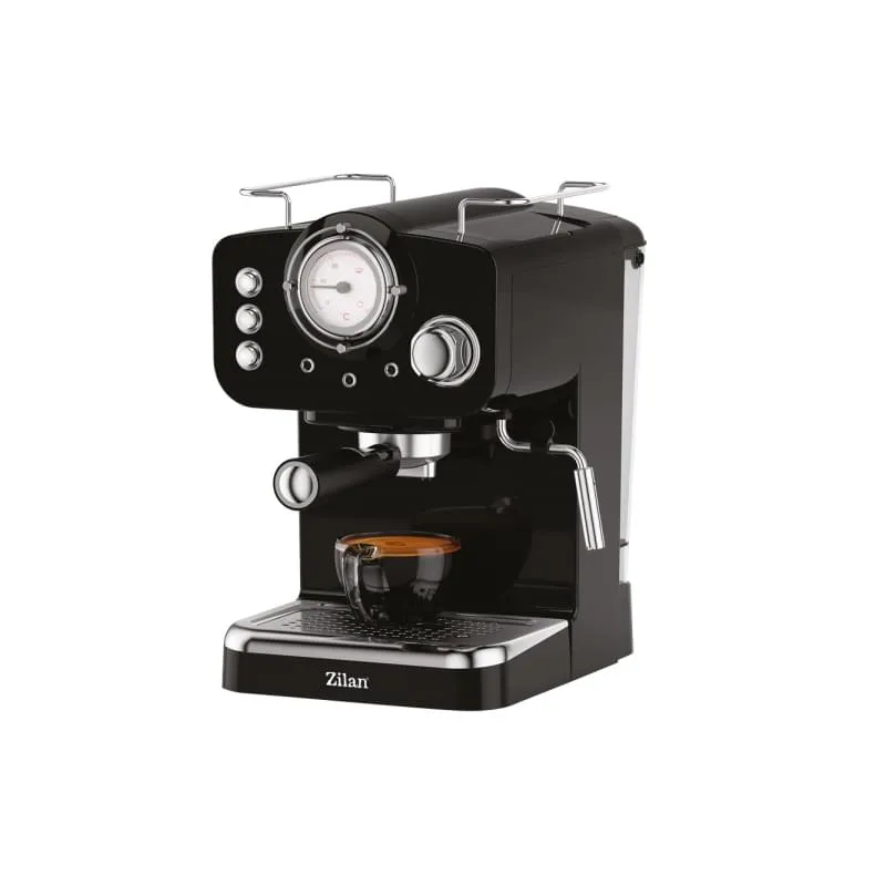 Espressor manual Zilan ZLN2991, Retro - 15 bar, 1100W, Design Vintage - cafea perfecta acasa
