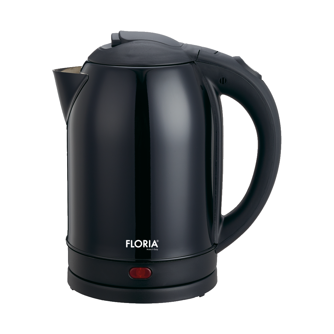 Fierbator electric FLORIA ZLN2752 - 2L, 1500W, inox negru - protectie supraincalzire