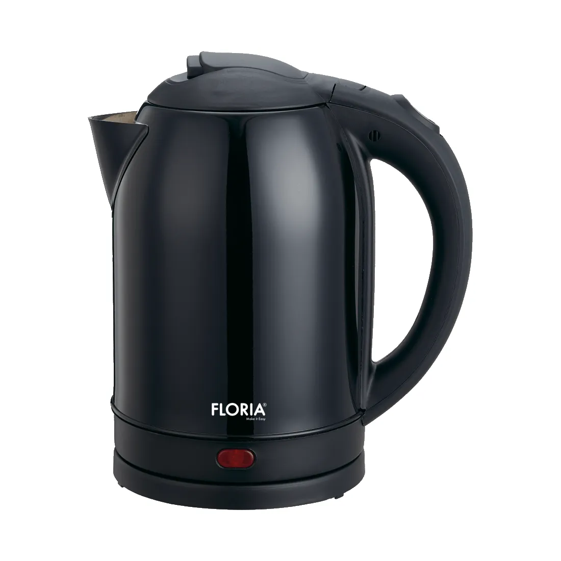 Fierbator electric FLORIA ZLN2752 - 2L, 1500W, inox negru - protectie supraincalzire
