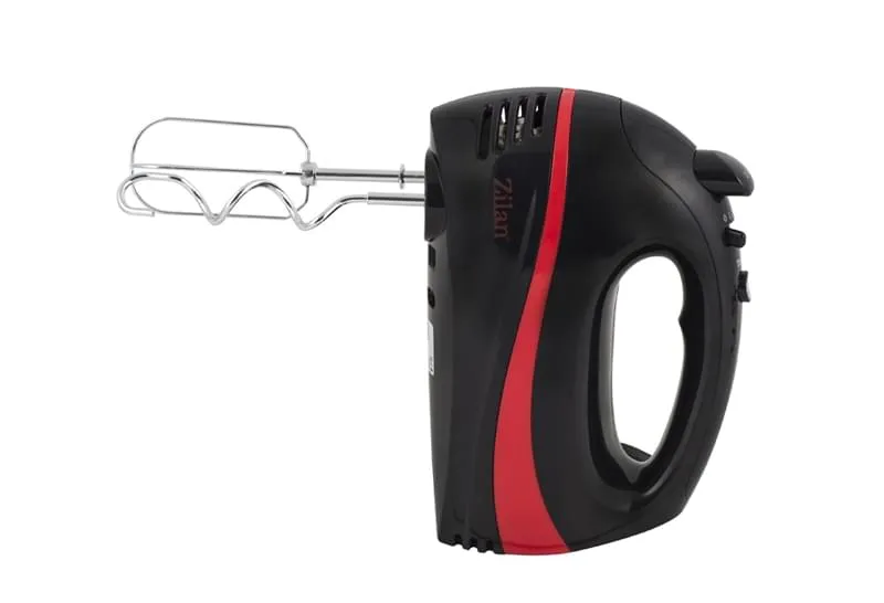 Mixer Electric de Mana ZILAN ZLN-8402, 300W, 5 Viteze + Turbo, Negru - Ideal pentru Bucatarie