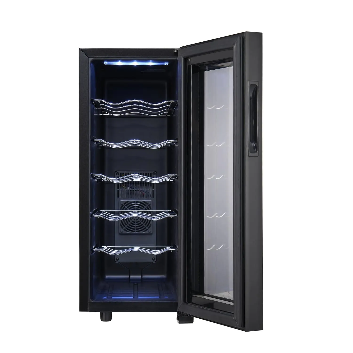 Frigider pentru vinuri Zilan ZLN4681 - 12 sticle, 33L, control digital, Clasa A++