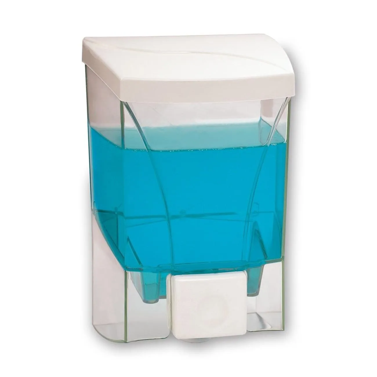 Dozator sapun lichid de perete Lisa ZLN4308 - 1000ml, alb, montaj facil
