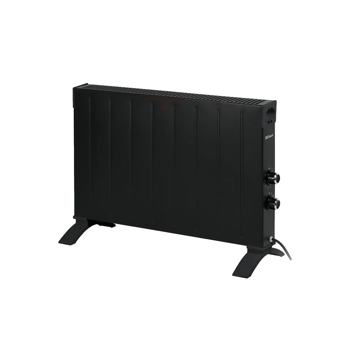 Convector electric Zilan ZLN6241, 2500W - termostat reglabil, montare perete, functionare silentioasa