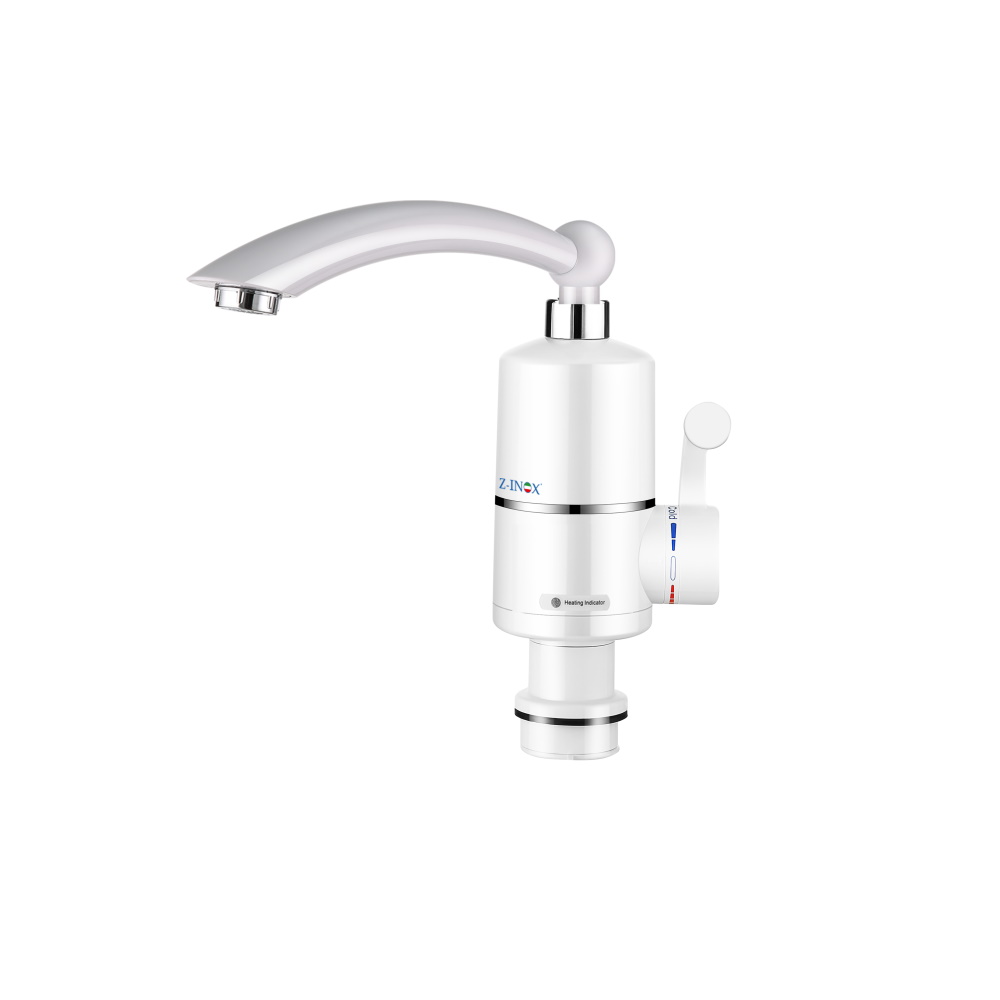 Robinet electric cu incalzire instanta Z-Inox ZLN5473 - 3000W, alb, inox