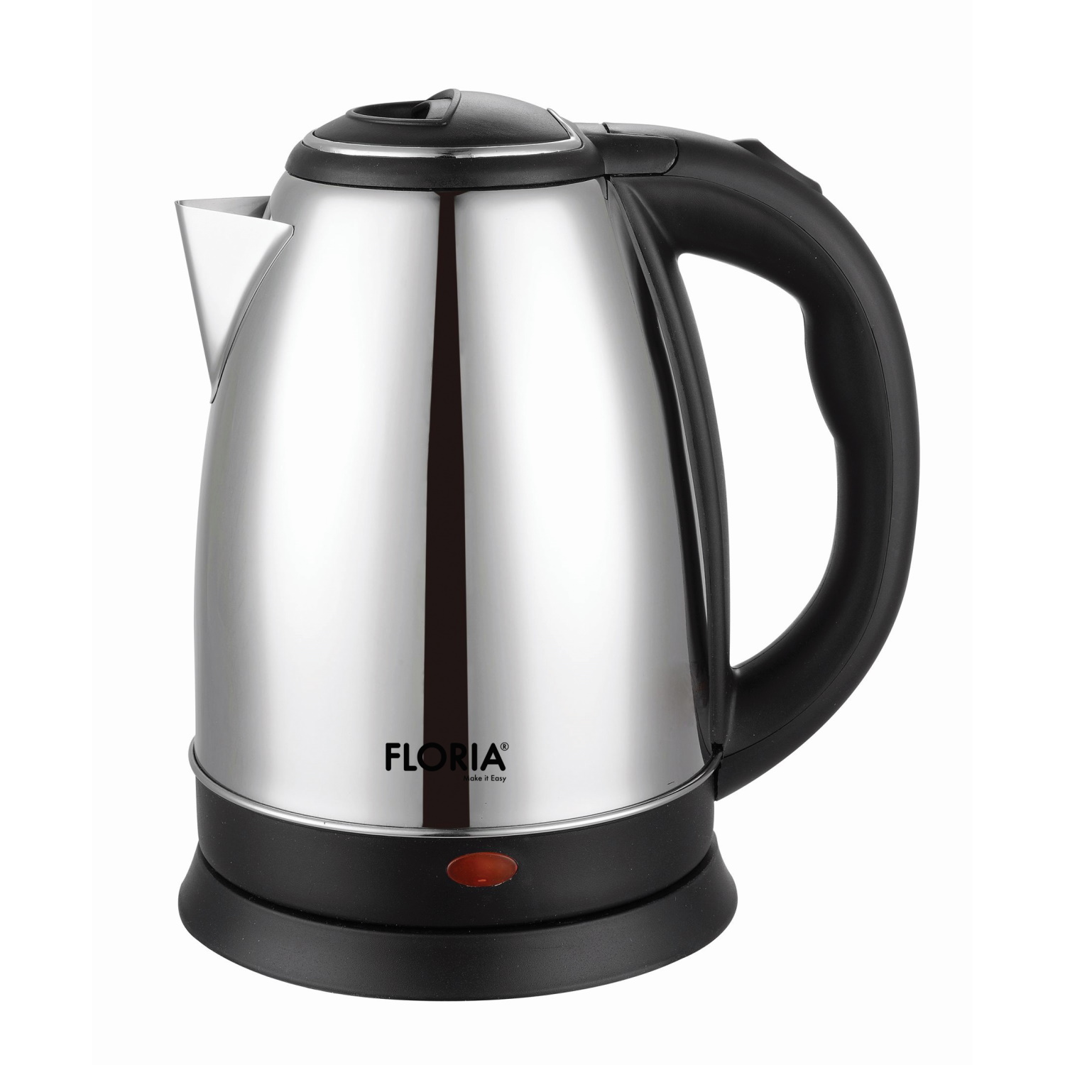 Fierbator electric Floria ZLN6159, inox 1.8L - 1800W cu indicator luminos si oprire automata
