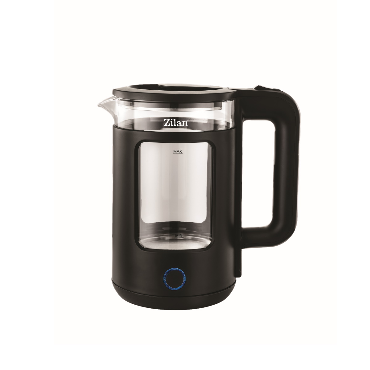 Fierbator electric Zilan ZLN6128, negru 1.5L - 1650W cu indicator luminos si auto-oprire