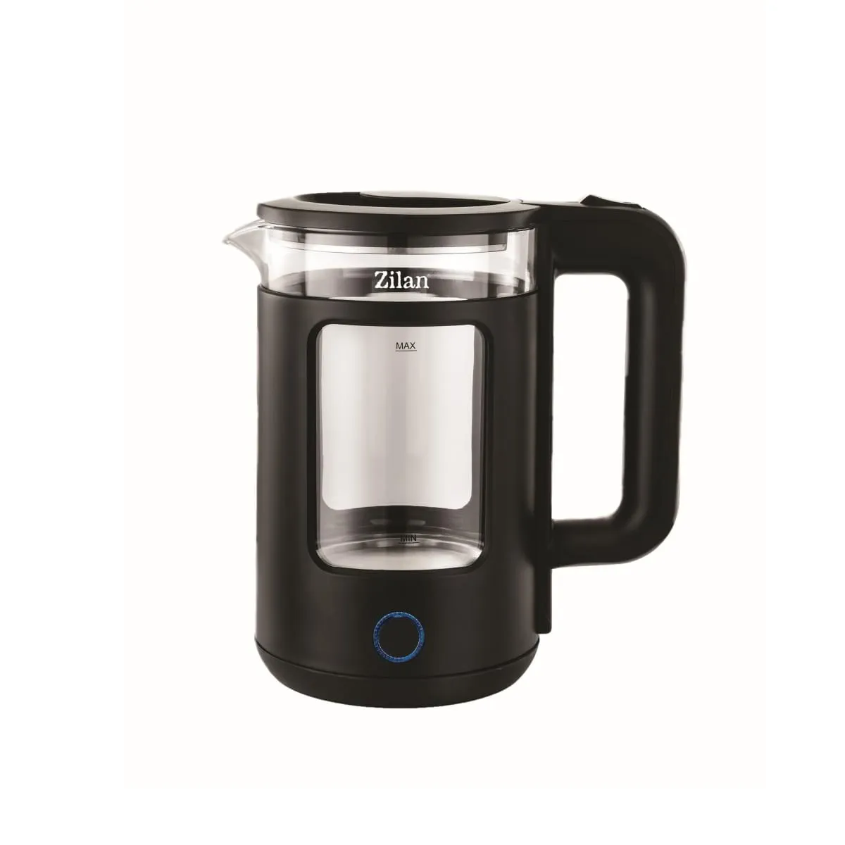 Fierbator electric Zilan ZLN6128, negru 1.5L - 1650W cu indicator luminos si auto-oprire