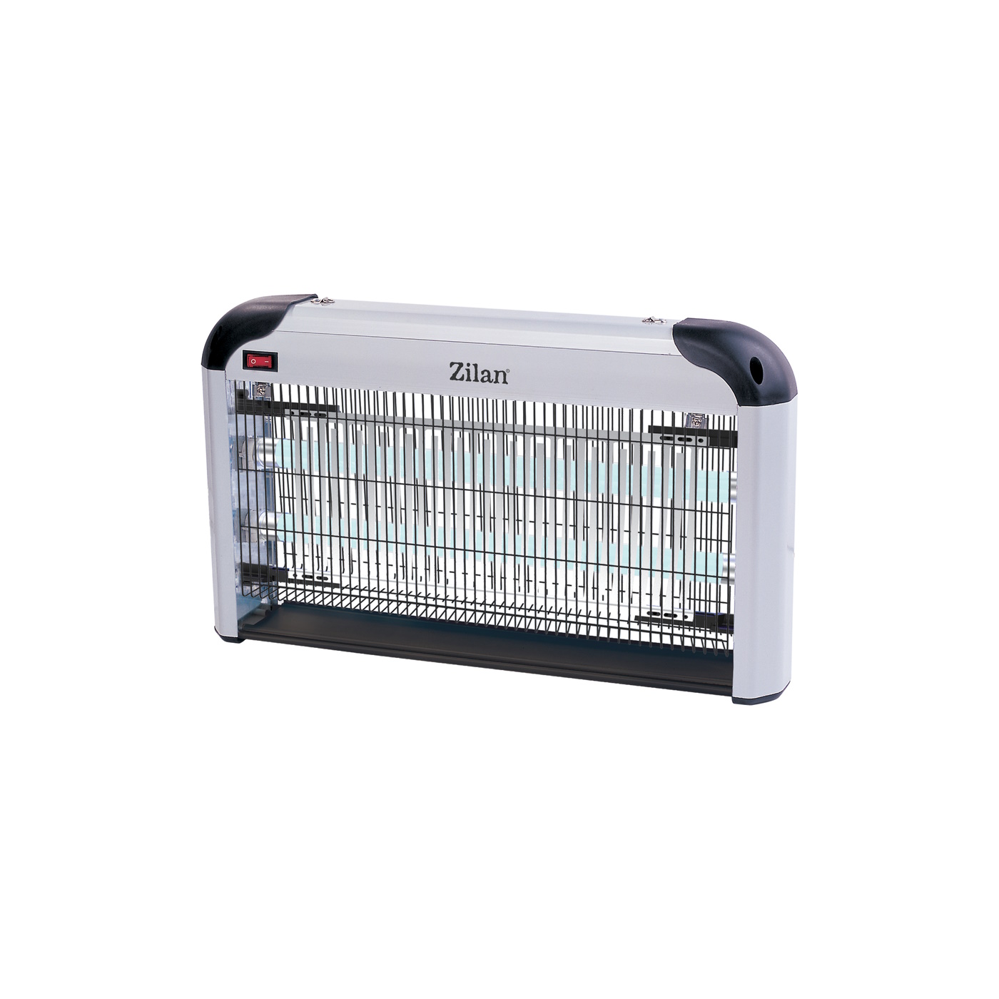 Aparat electric anti-insecte Zilan ZLN7071 - 2x8W, lampi UV, gri, pentru interior si exterior
