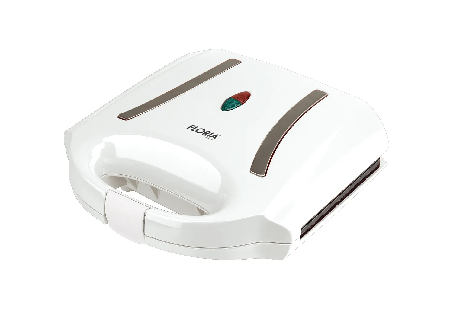 Sandwich Maker Floria ZLN7942 800W - alb, design compact, protectie supraincalzire
