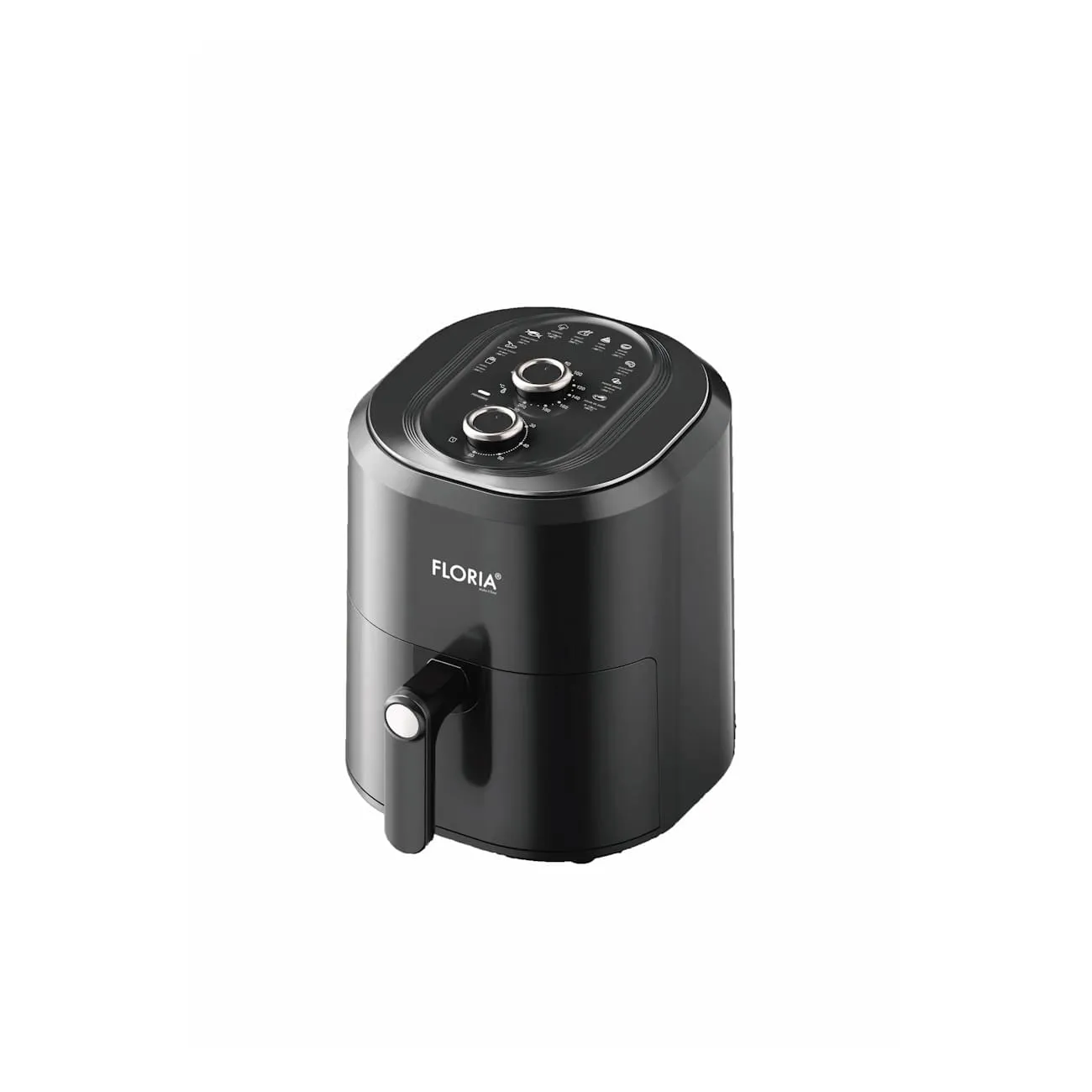 Friteuza cu aer cald Floria ZLN8009, 6L, 1360W, negru - gateste sanatos fara ulei