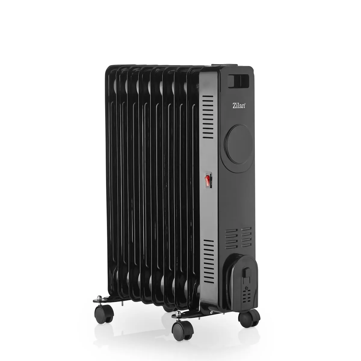 Calorifer electric cu ulei Zilan ZLN8416 - 9 elementi, 2000W, termostat reglabil, telecomanda