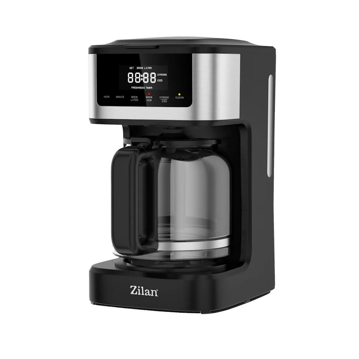 Cafetiera digitala Zilan ZLN9266 cu programare automata si autocuratare - 900W, 1.8L