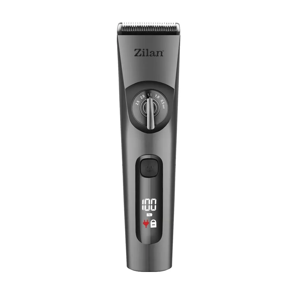 Aparat de tuns profesional Zilan ZLN8702 - impermeabil IPX6, 8 capete, LED, autonomie 120 min