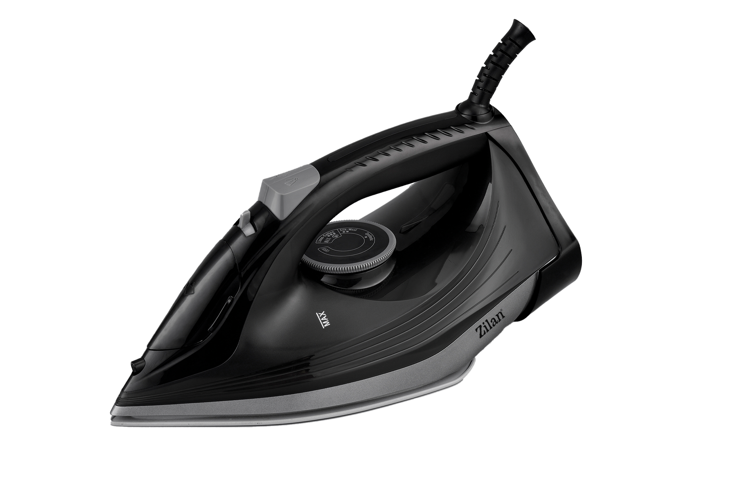 Fier de calcat Zilan ZLN8603 cu talpa ceramica - 2600W, abur vertical si orizontal, sistem anti-calcar