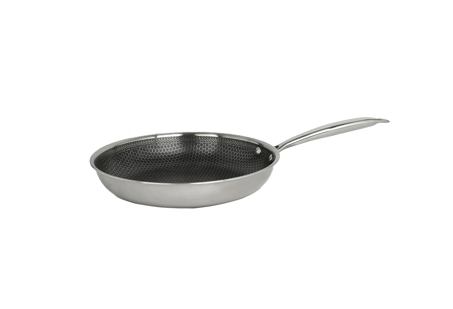 Tigaie antiadeziva Zilan ZLN9662, Triply - inox Premium 24 cm, antiaderent, compatibila inductie