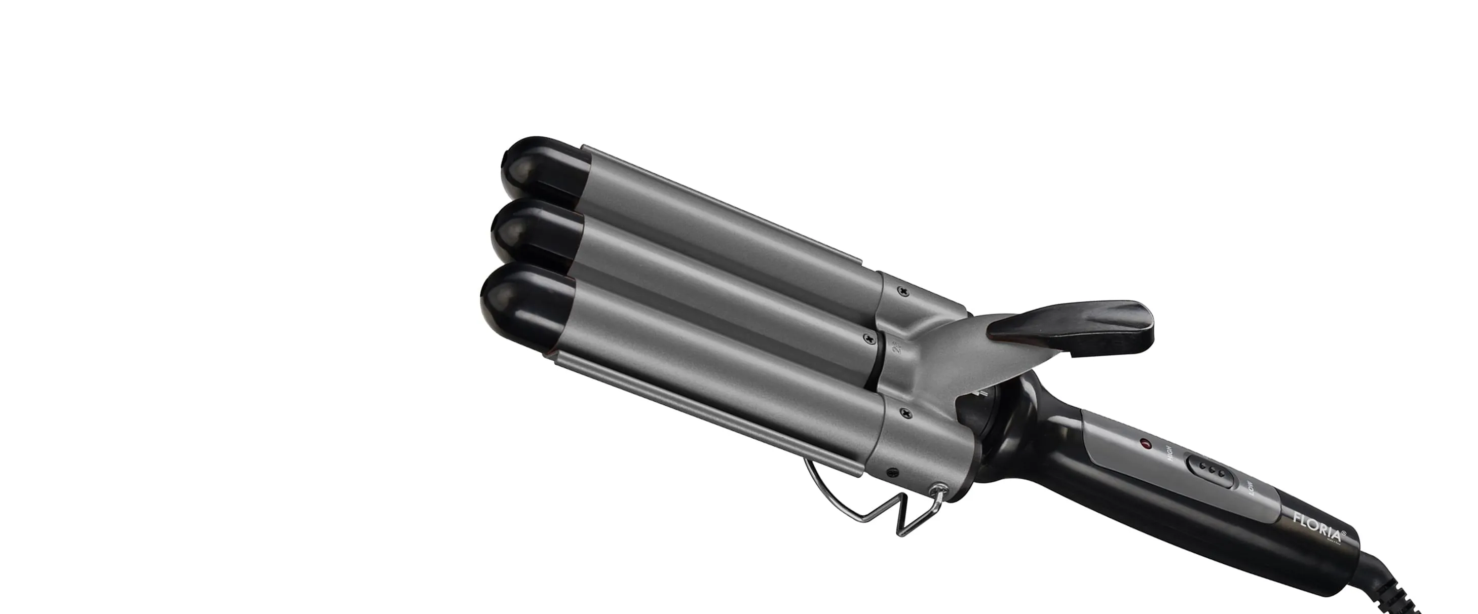 Ondulator par Profesional Floria ZLN9419 - 3 cilindri ceramici 25mm, 200°C, bucle perfecte