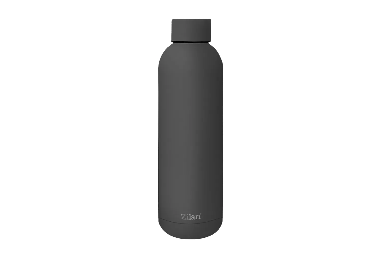 Termos Sport Zilan ZLN9841 - 500ml, inox, perete dublu, mentine temperatura 24h rece/ 12h cald, gri