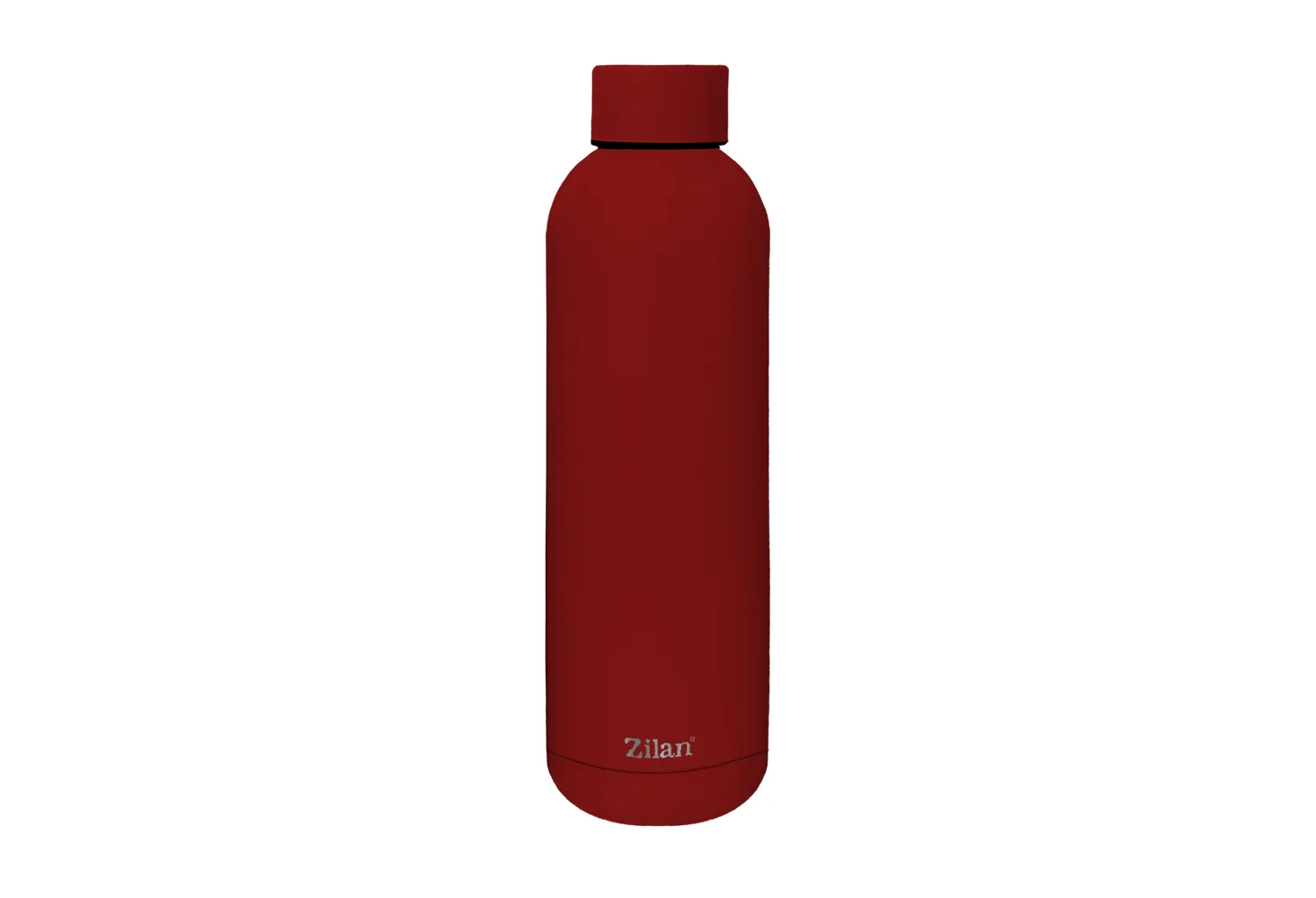 Termos sport Zilan ZLN9842 500ml - inox, perete dublu, rosu, mentine temperatura 24h