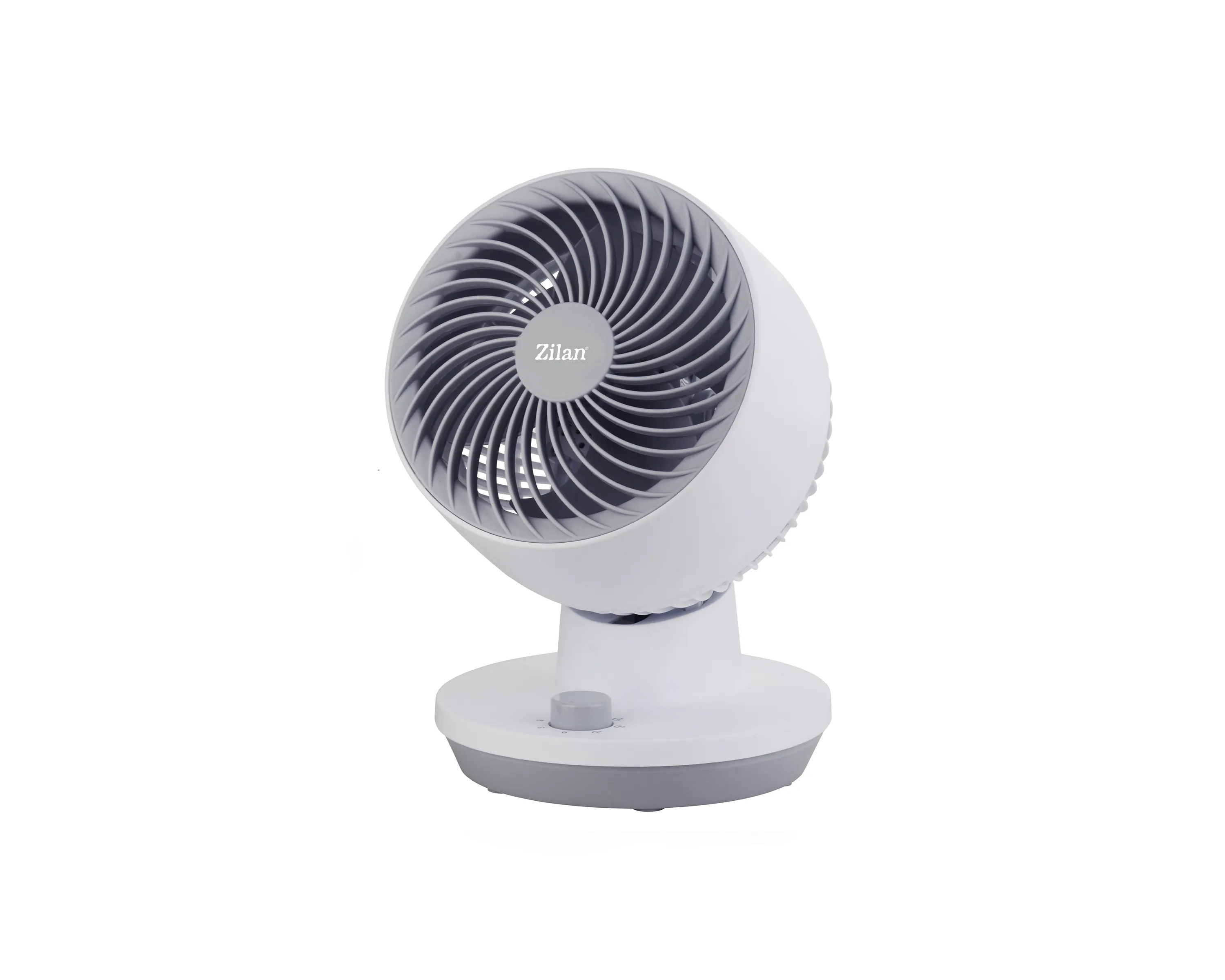 Ventilator de birou Zilan ZLN1009 cu 3 trepte viteza si oscilatie automata, 45W, silentios