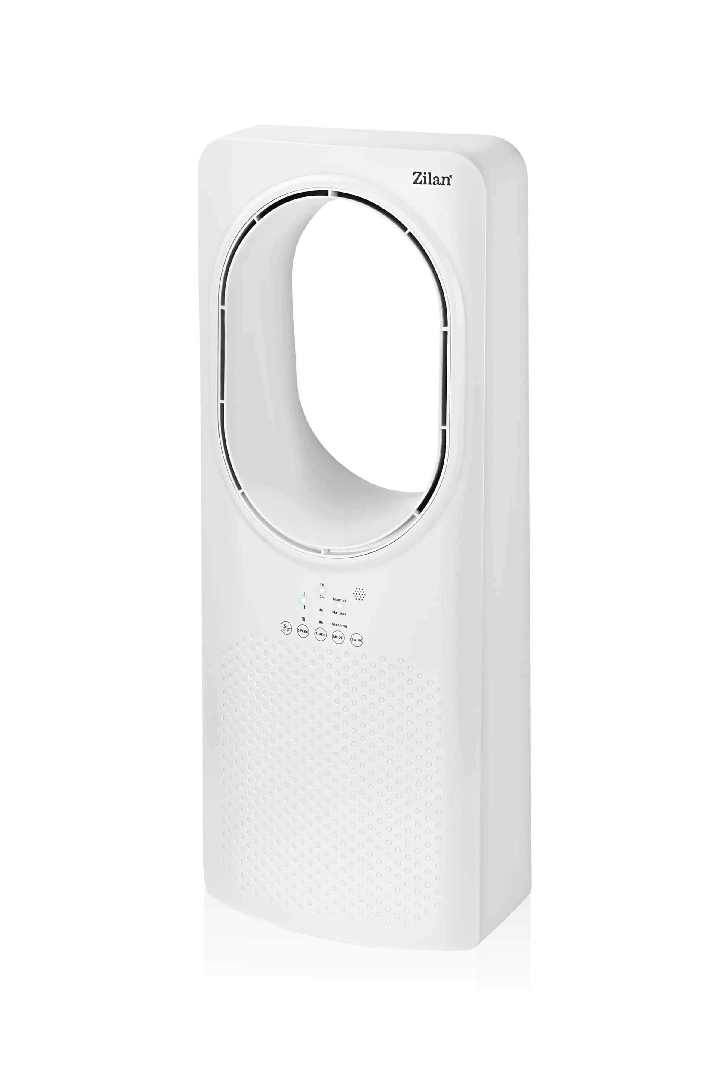 Ventilator fara Palete Zilan ZLN1078 - 50W, timer 15H, telecomanda, 3 viteze + touch control