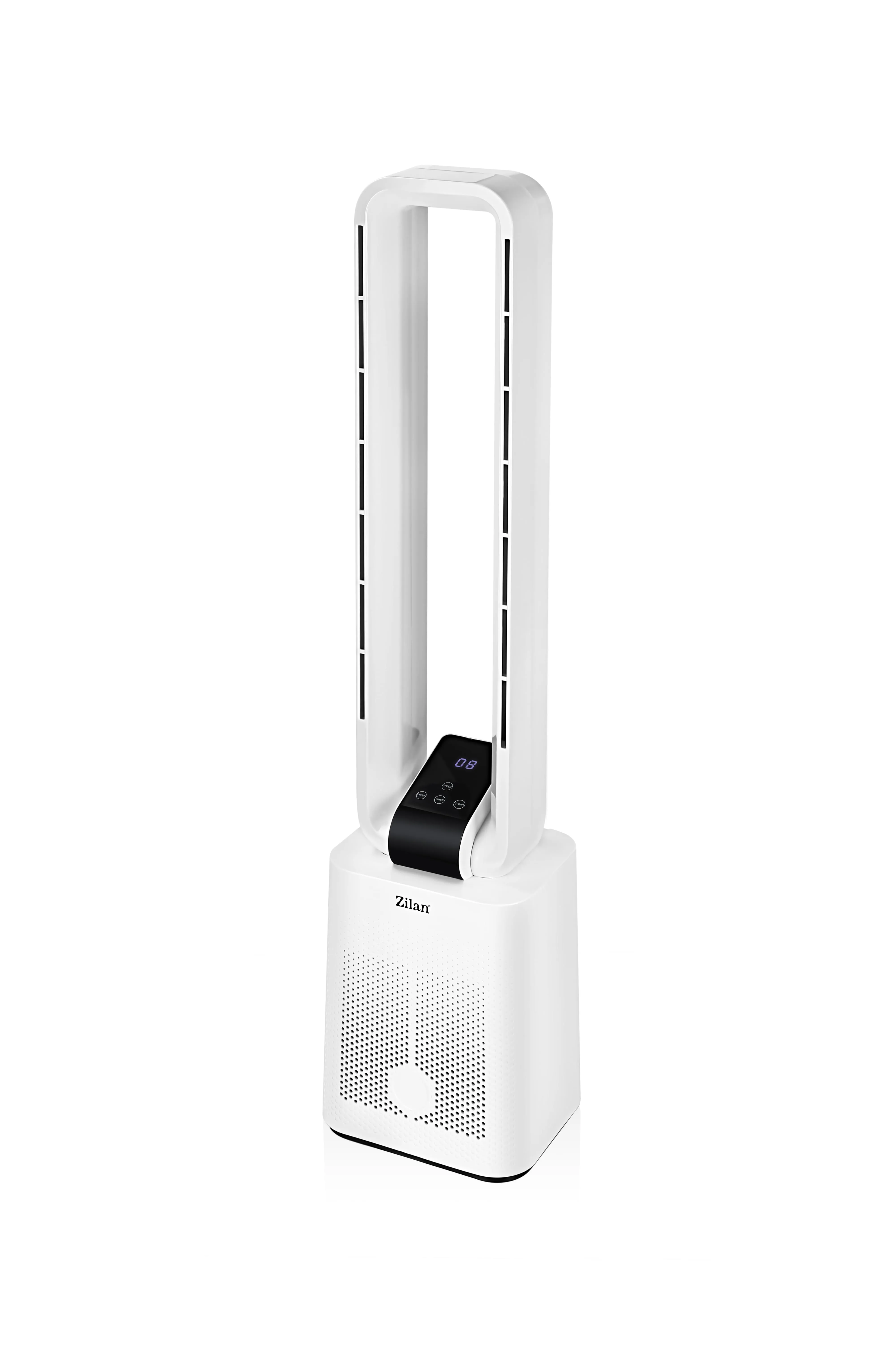 Ventilator turn Zilan ZLN1085 - fara palete, 12 viteze, timer 15h, telecomanda, display LED touch, 50W