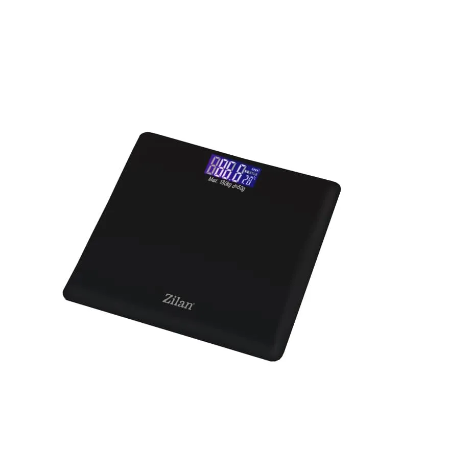 Cantar corporal digital Floria ZLN1971 - Sticla securizata, display LCD, capacitate 3-180kg, precizie 50g