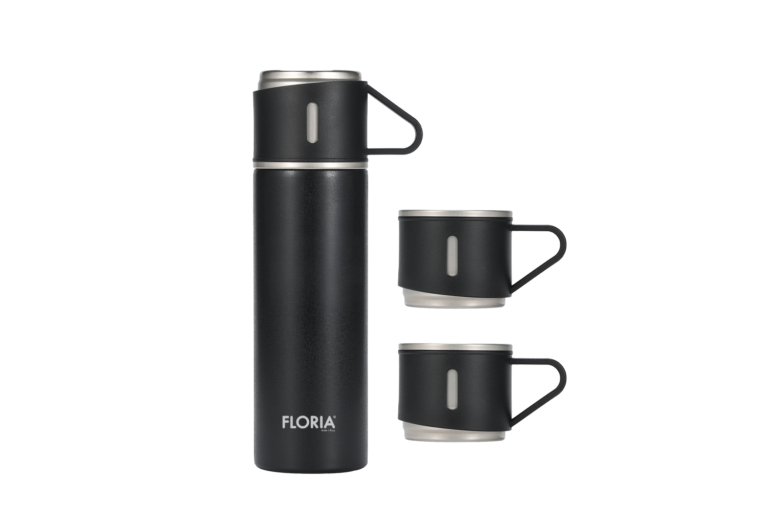 Termos inox Zilan ZLN0743 500ml - mentine temperatura 18-24h + 3 cani incluse