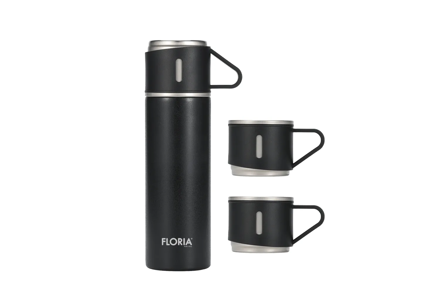 Termos inox Zilan ZLN0743 500ml - mentine temperatura 18-24h + 3 cani incluse