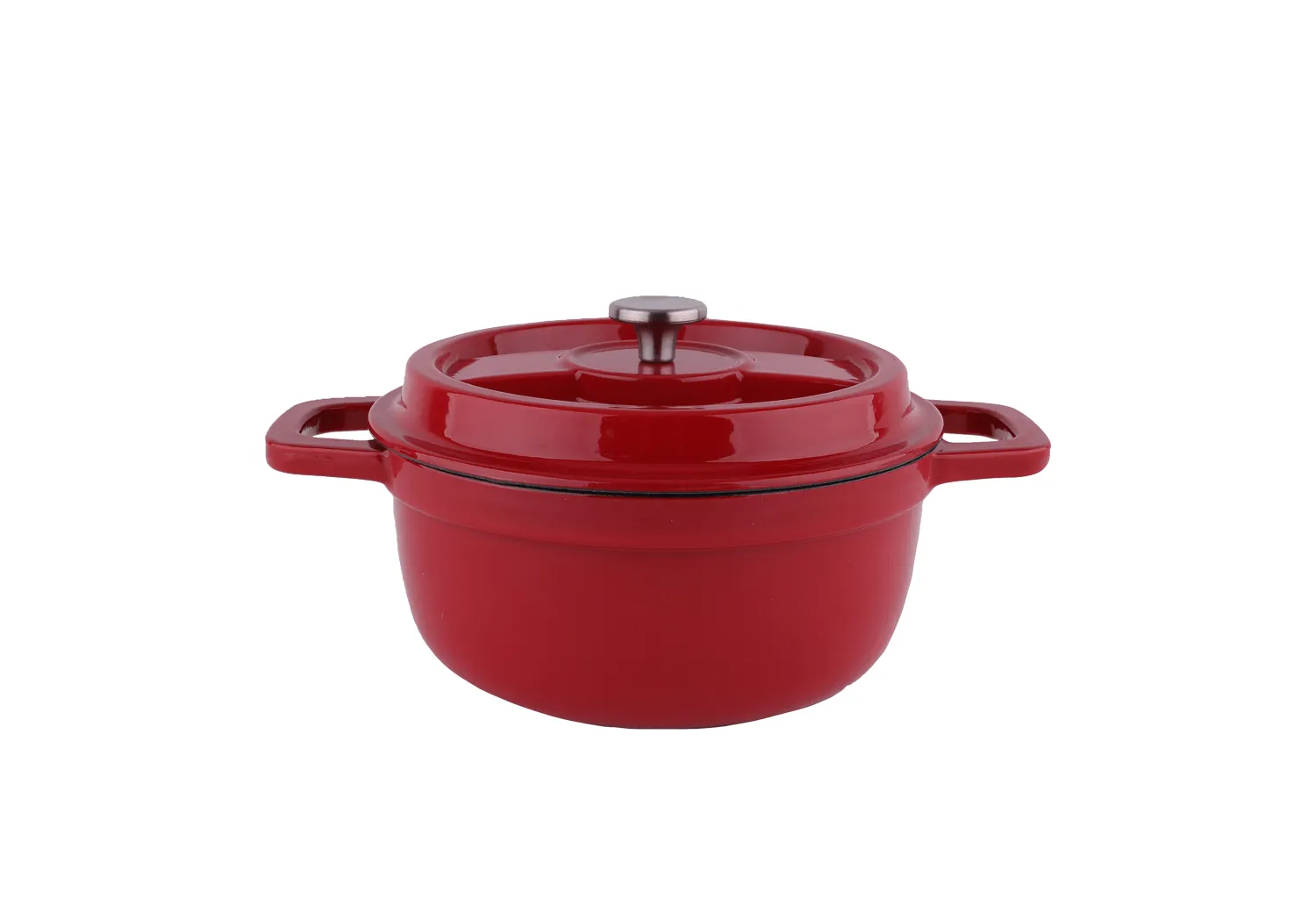 Oala Zilan ZLN0941 din fier turnat, 2.6L, 7 straturi, compatibila inductie si cuptor 280°C