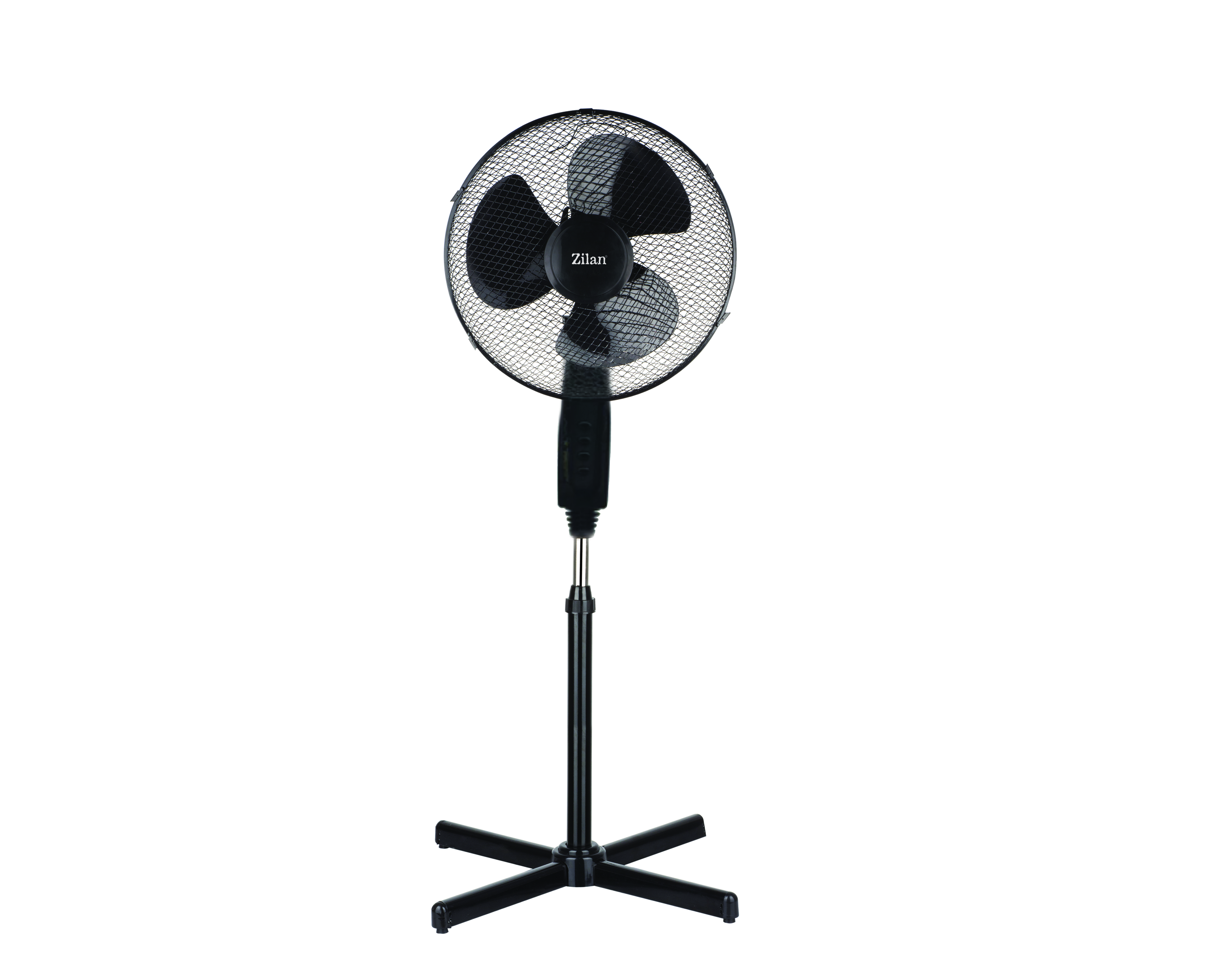 Ventilator cu picior Zilan ZLN2000 - 40W, inaltime reglabila, 3 viteze, diametru 40cm