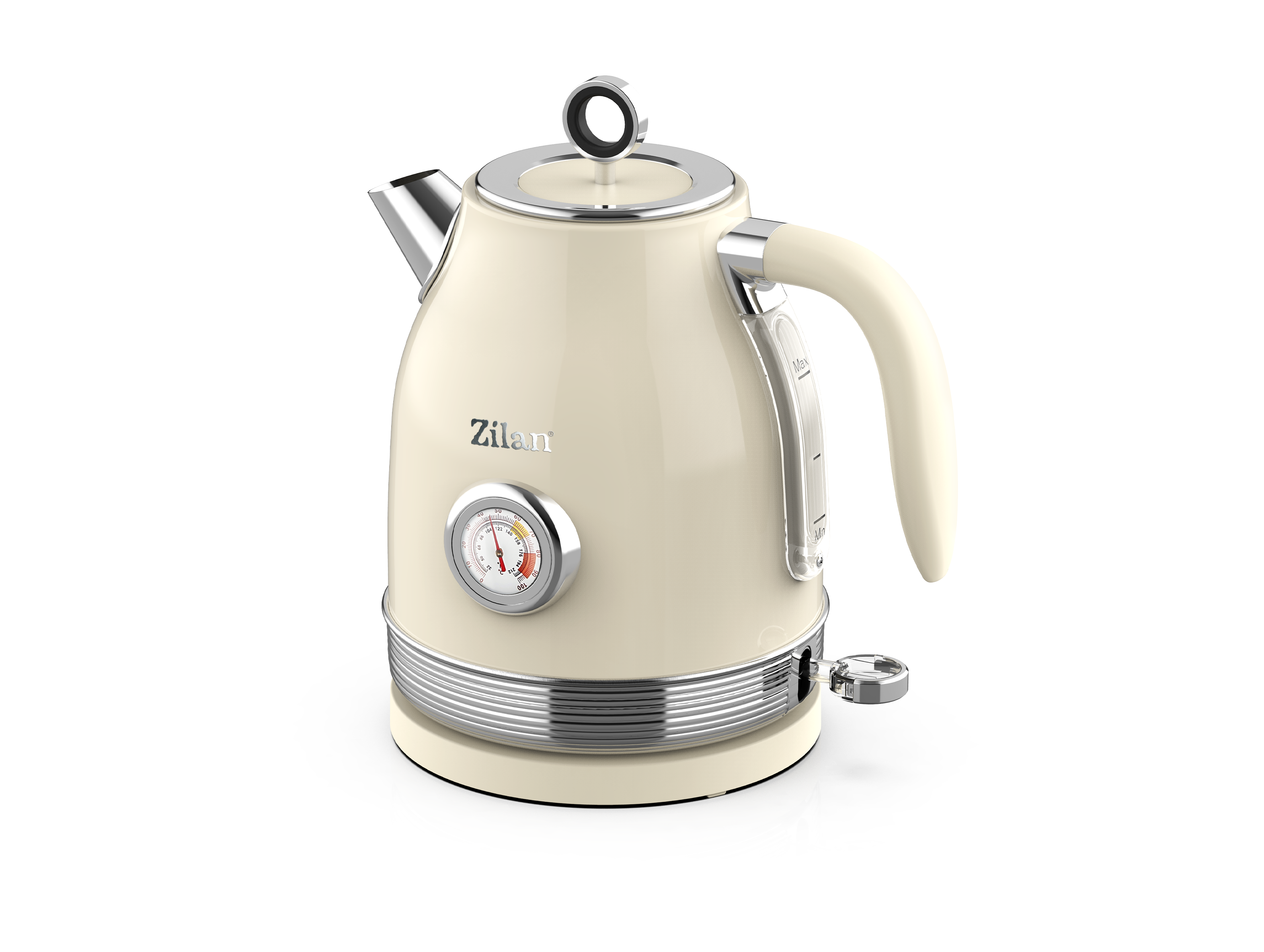 Fierbator electric Retro Zilan ZLN1184 - 1.7L, 2200W, baza detasabila 360°, design Vintage Premium