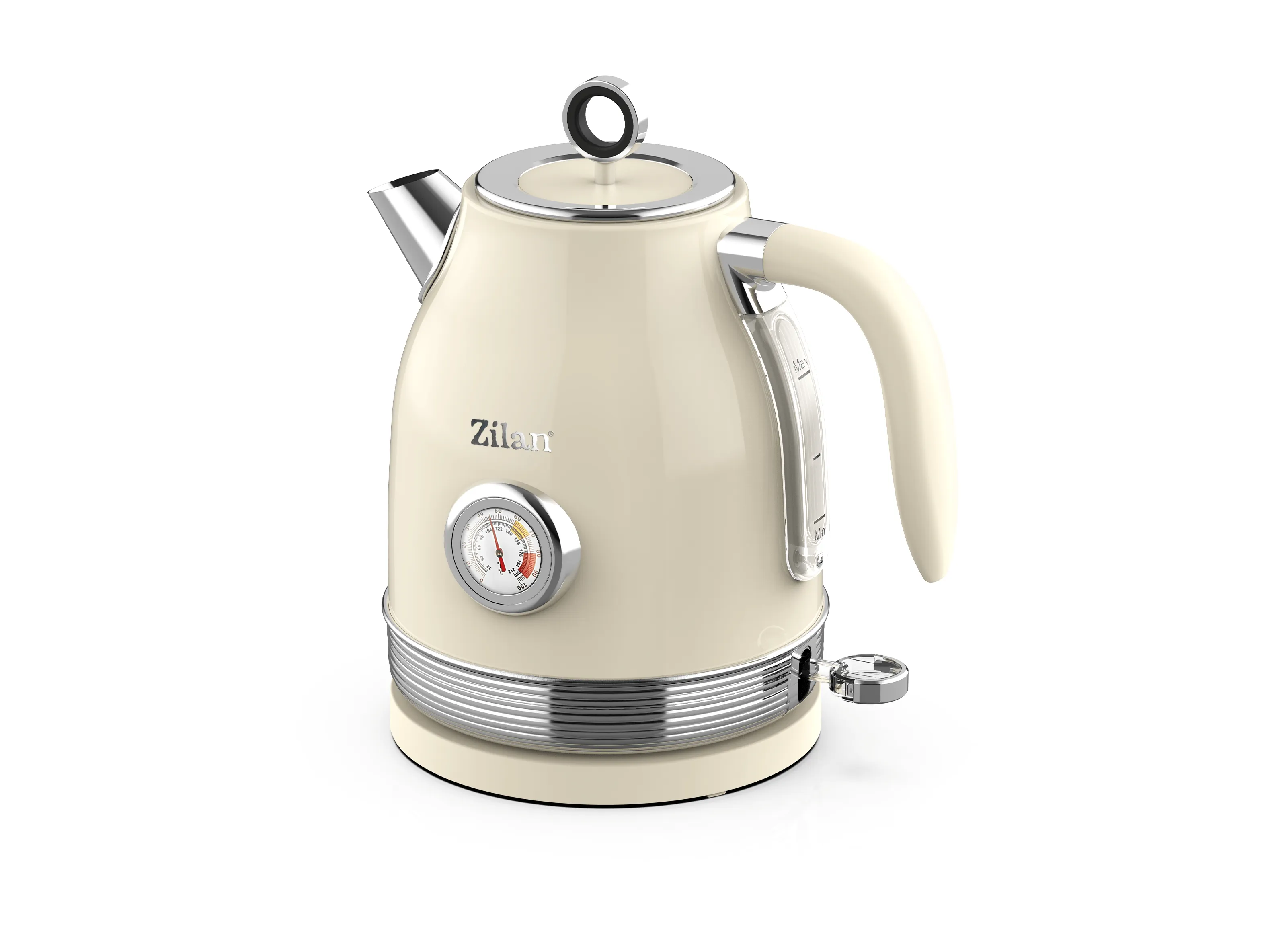 Fierbator electric Retro Zilan ZLN1184 - 1.7L, 2200W, baza detasabila 360°, design Vintage Premium
